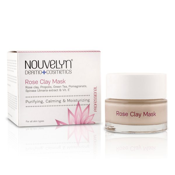 Nouvelyn Rose Clay Mask 50ml